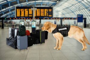 chien raid police douanes