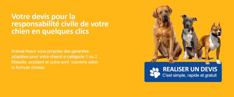 devis resposabilité civile assurance chien