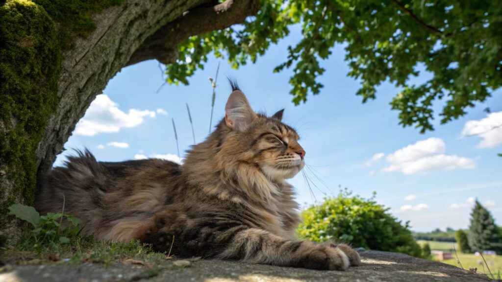 chat canicule 1