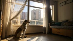 chien appartement impact santé